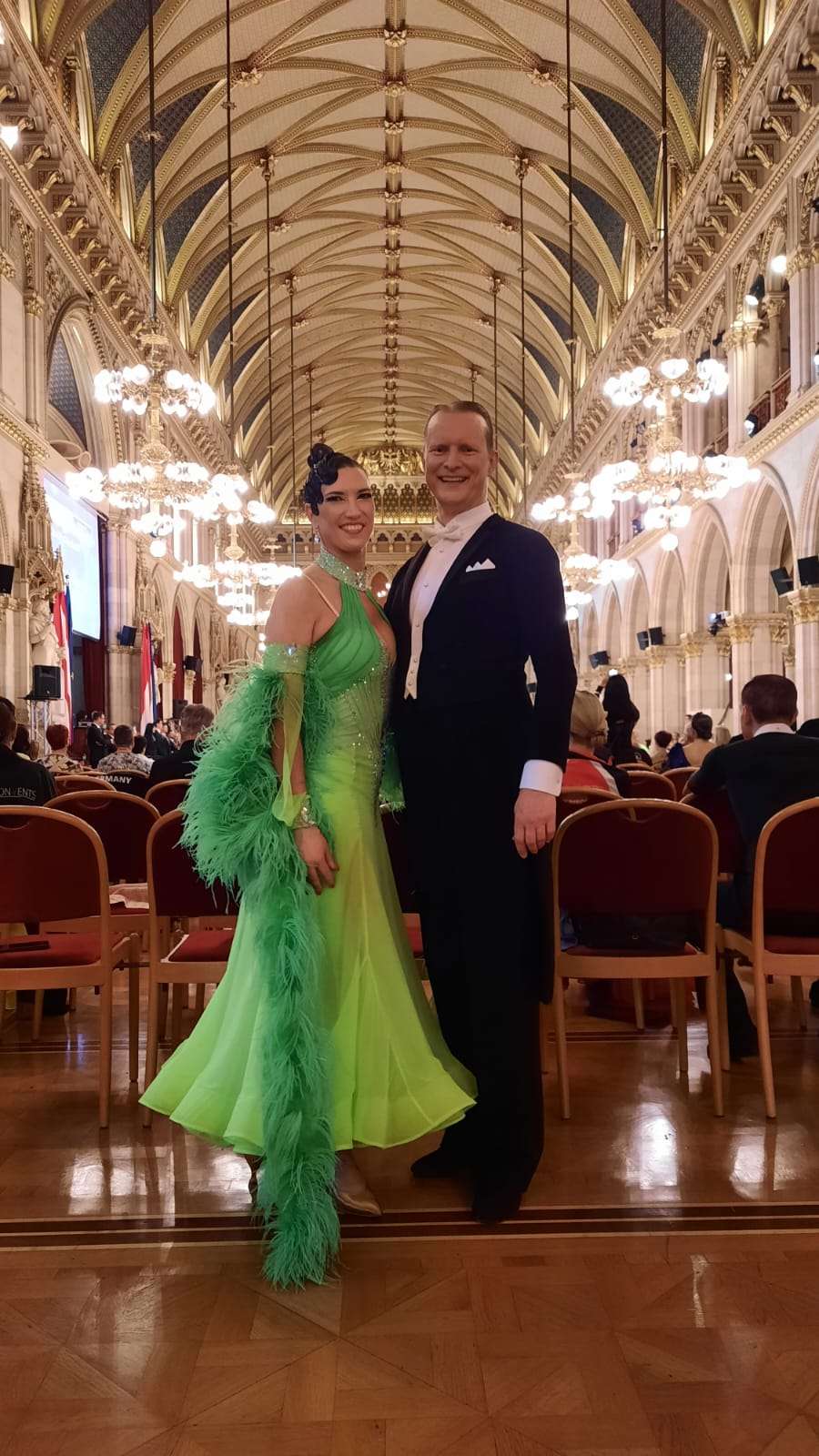 Vienna Dance Concourse – Arnd und Verena Rhiemeier erfolgreich am Start